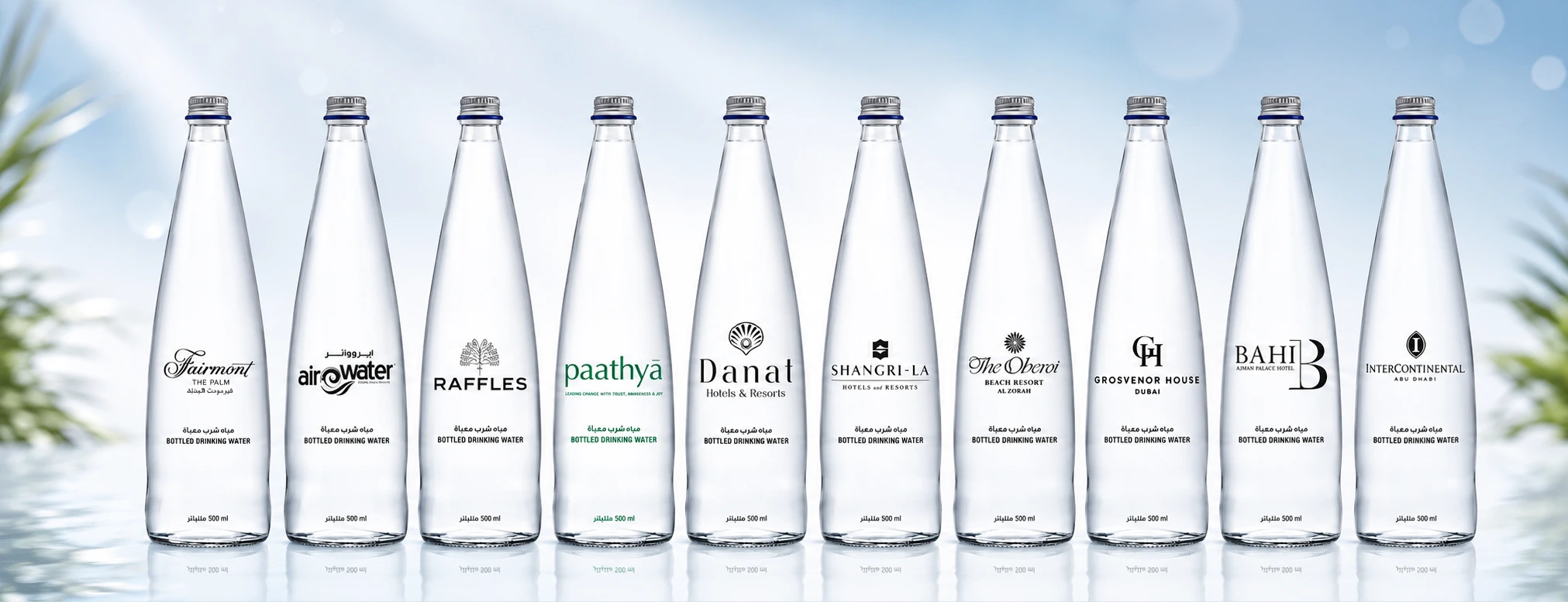 Airowater Private label bottles branding